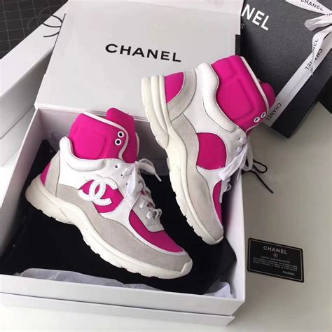 chanel sport sneakers|Chanel sneakers high top.